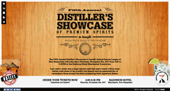 Desktop Screenshot of distillersshowcase.com